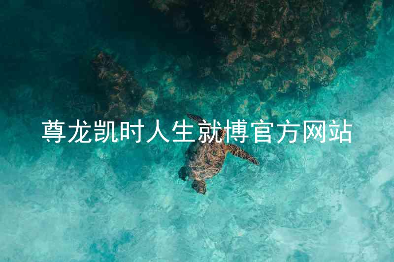 尊龙凯时人生就博官方网站